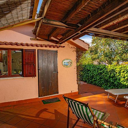 Il Cottage Di Villa Sveva, Splendida Vista Mare Порто Санто Стефано Экстерьер фото