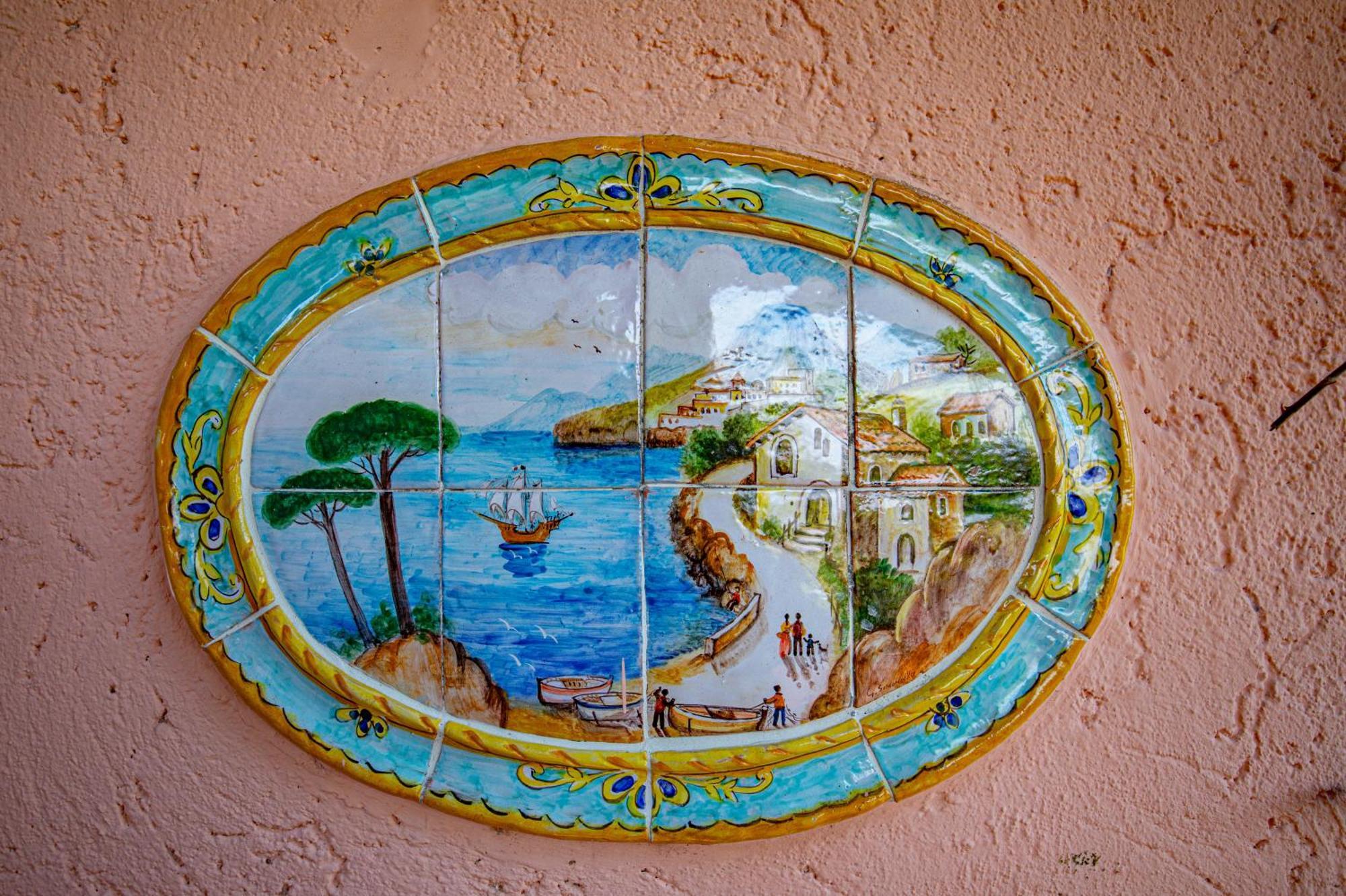 Il Cottage Di Villa Sveva, Splendida Vista Mare Порто Санто Стефано Экстерьер фото
