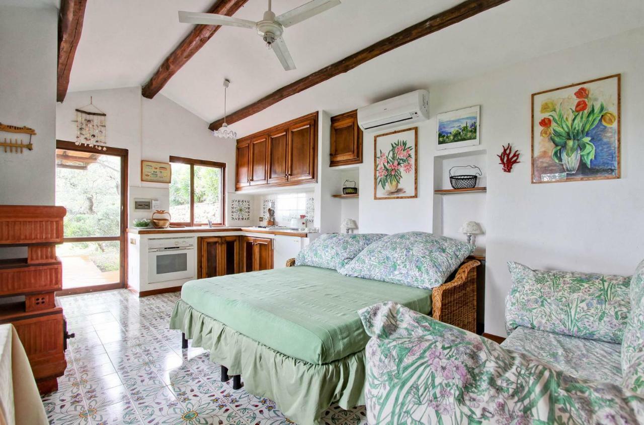Il Cottage Di Villa Sveva, Splendida Vista Mare Порто Санто Стефано Экстерьер фото